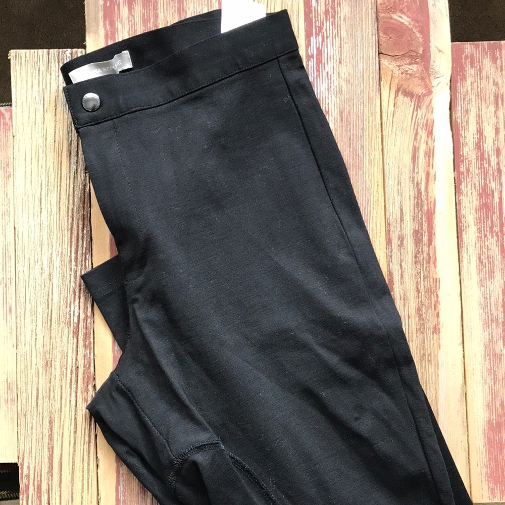 Banana Republic Black Moto Leggings